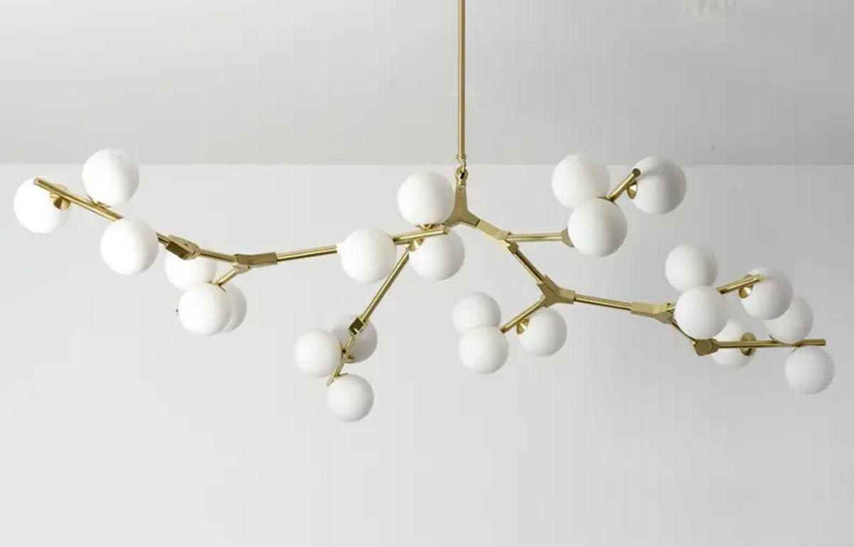 Jativa Tianna Chandelier- Gold/ Black