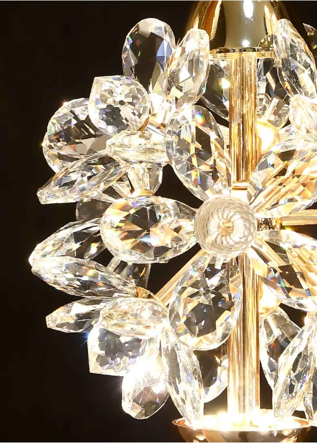 Celestial Cascade Crystal Chandelier