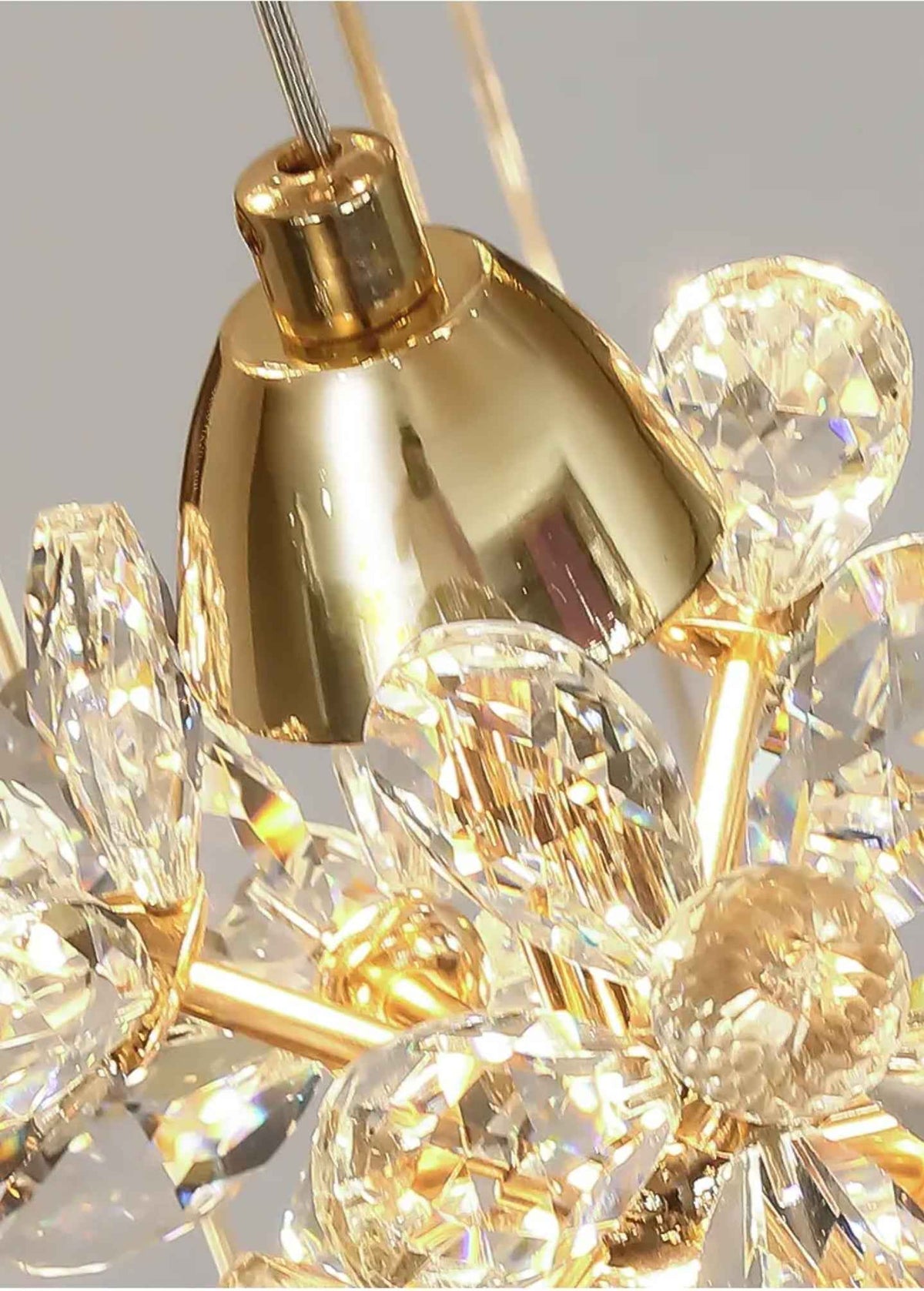 Celestial Cascade Crystal Chandelier