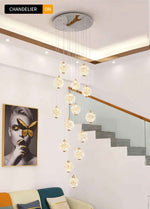Celestial Cascade Crystal Chandelier
