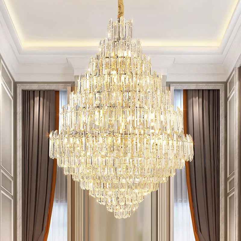Klos Oakhill Large Crystal Chandelier