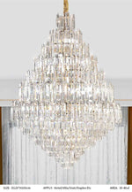 Klos Oakhill Large Crystal Chandelier