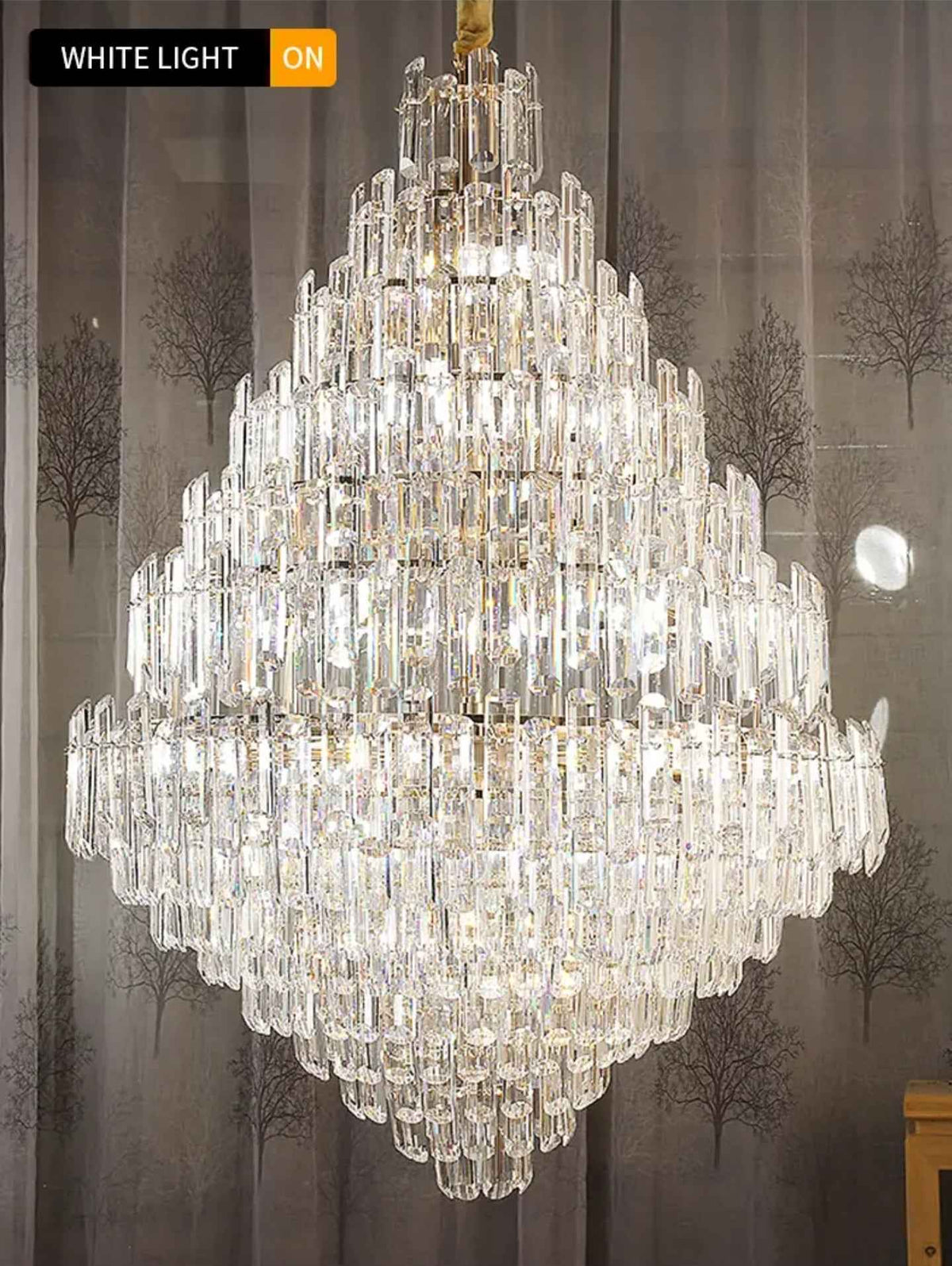 Klos Oakhill Large Crystal Chandelier