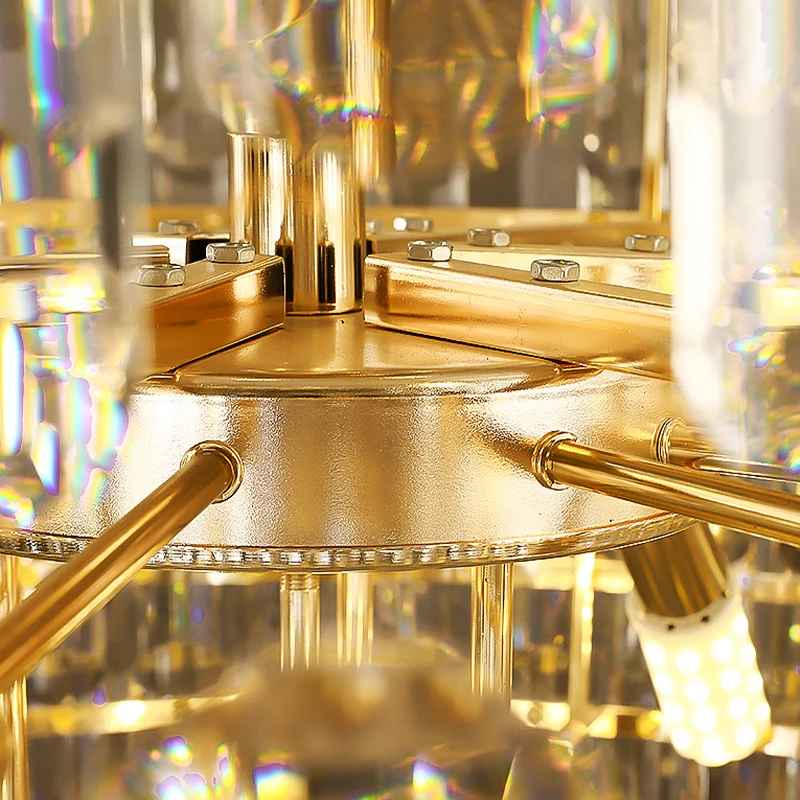 Klos Oakhill Large Crystal Chandelier