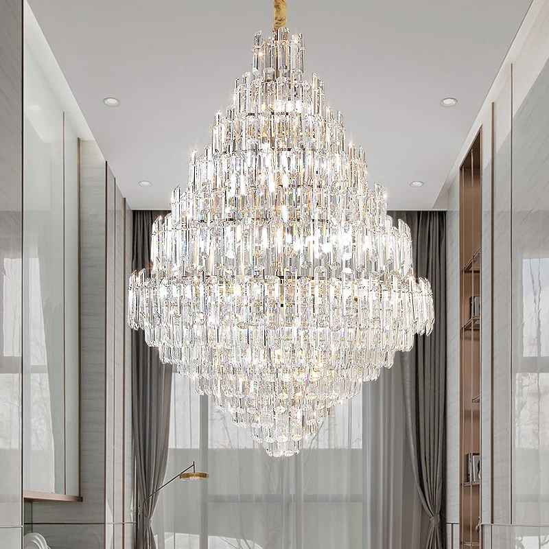 Klos Oakhill Large Crystal Chandelier