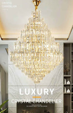 Klos Oakhill Large Crystal Chandelier