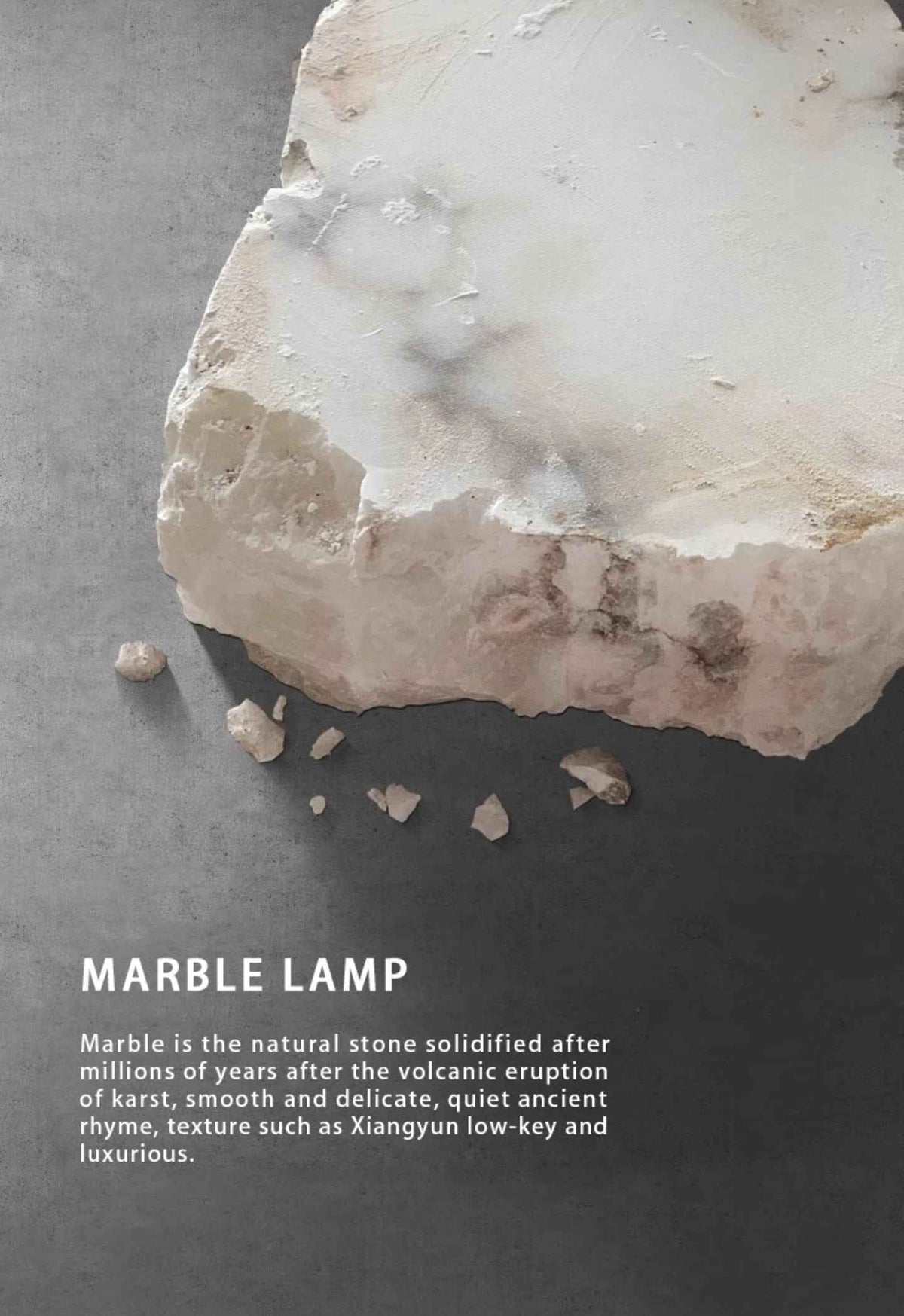 Adwoa Coles Gold Italian Handmade Marble Chandelier