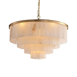 Adwoa Coles Gold Italian Handmade Marble Chandelier