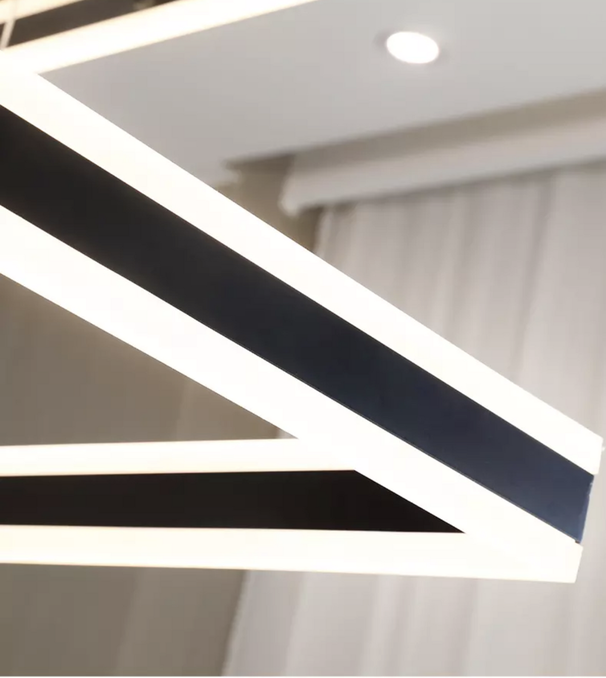 Malena Olena Black LED Chandelier - Reflect Lighting