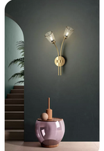 Daguiar Wall Light: Gold/Black - Reflect Lighting