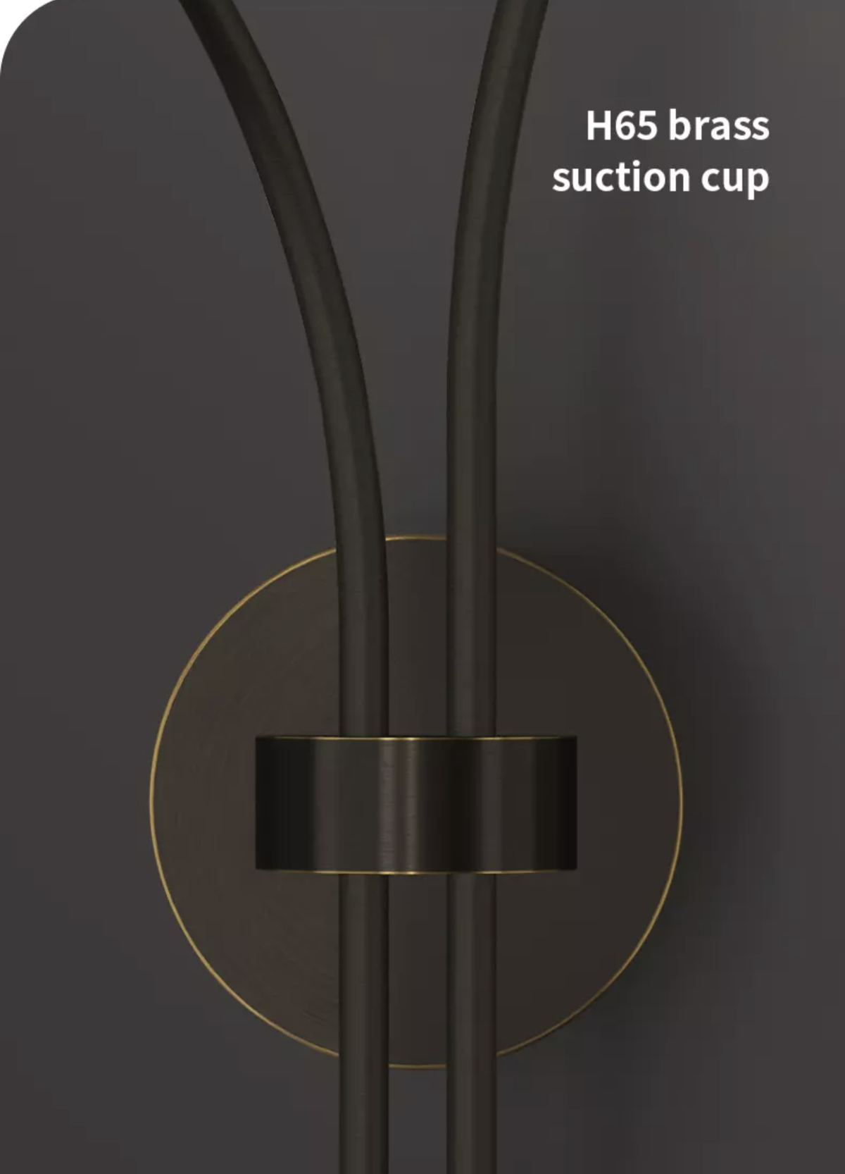 Daguiar Wall Light: Gold/Black - Reflect Lighting