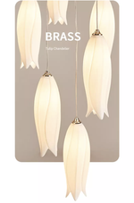 Tulip Flower Staircase Chandelier - Reflect Lighting