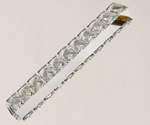 Thierry Vanesa Chrome Crystal Staircase LED Chandelier- 3 Patterns - Reflect Lighting