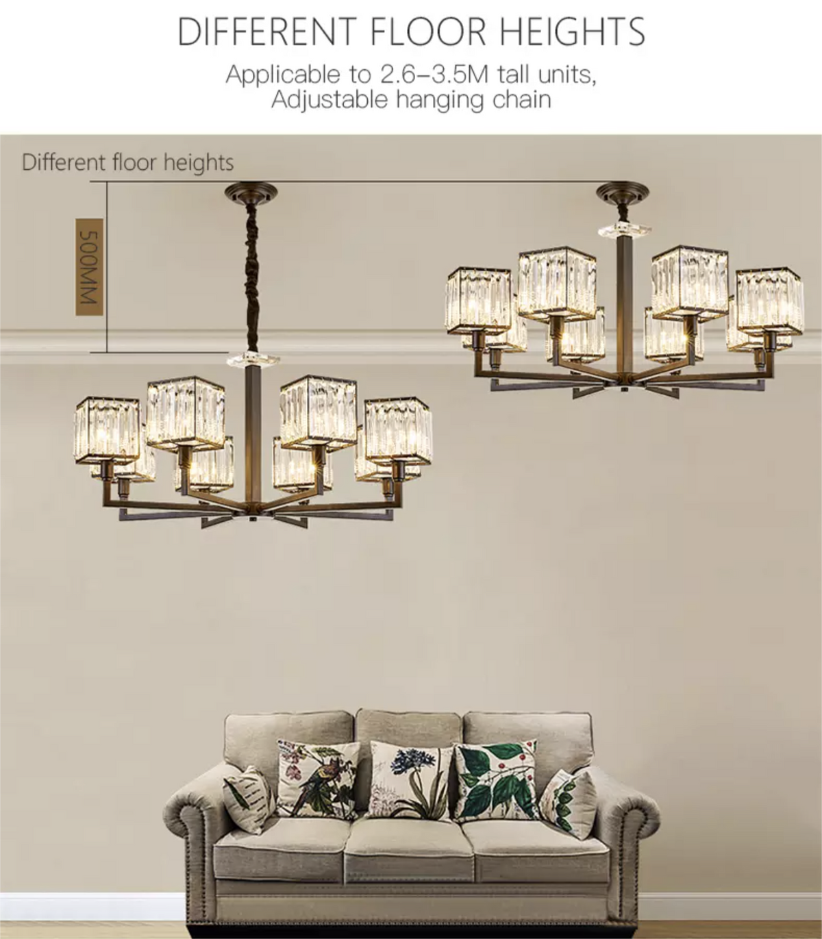Louisiana Black Chandelier - Reflect Lighting
