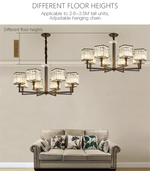 Louisiana Black Chandelier - Reflect Lighting