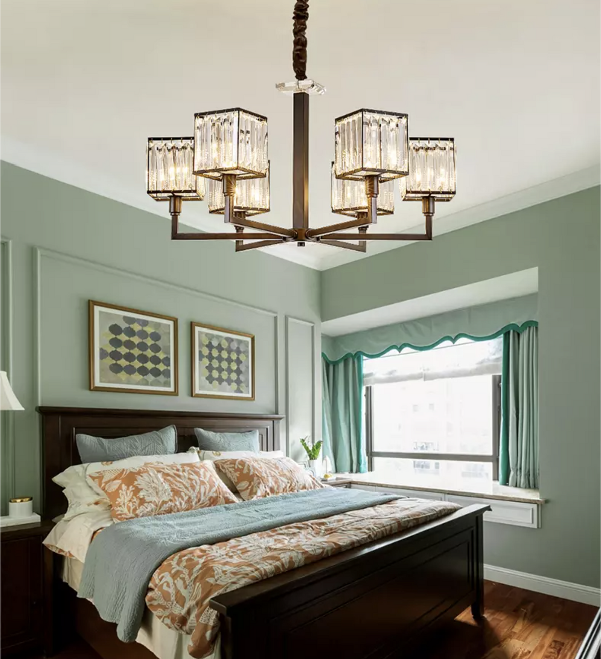 Louisiana Black Chandelier - Reflect Lighting