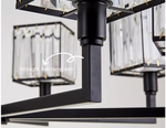 Louisiana Black Chandelier - Reflect Lighting