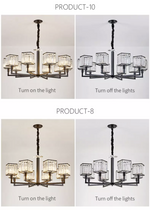Louisiana Black Chandelier - Reflect Lighting