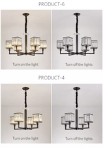 Louisiana Black Chandelier - Reflect Lighting