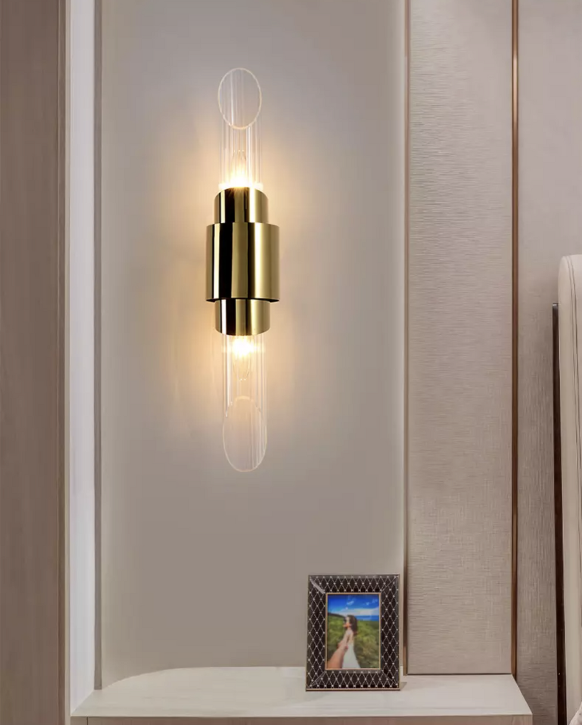 Sabb Nightan Gold Wall lamp - Reflect Lighting