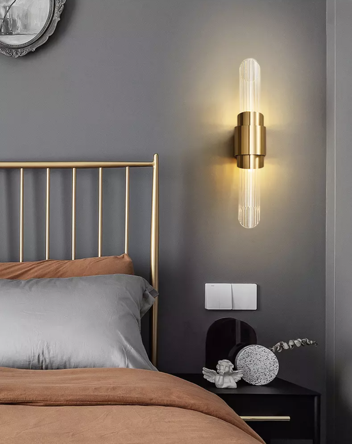 Sabb Nightan Gold Wall lamp - Reflect Lighting