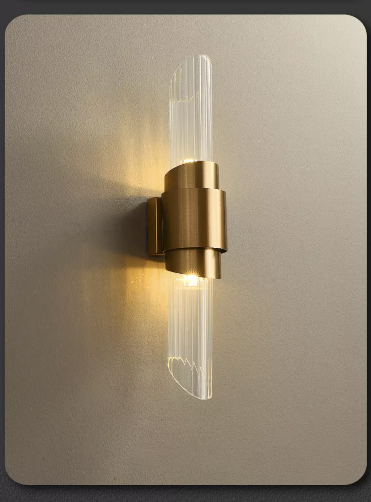Sabb Nightan Gold Wall lamp - Reflect Lighting
