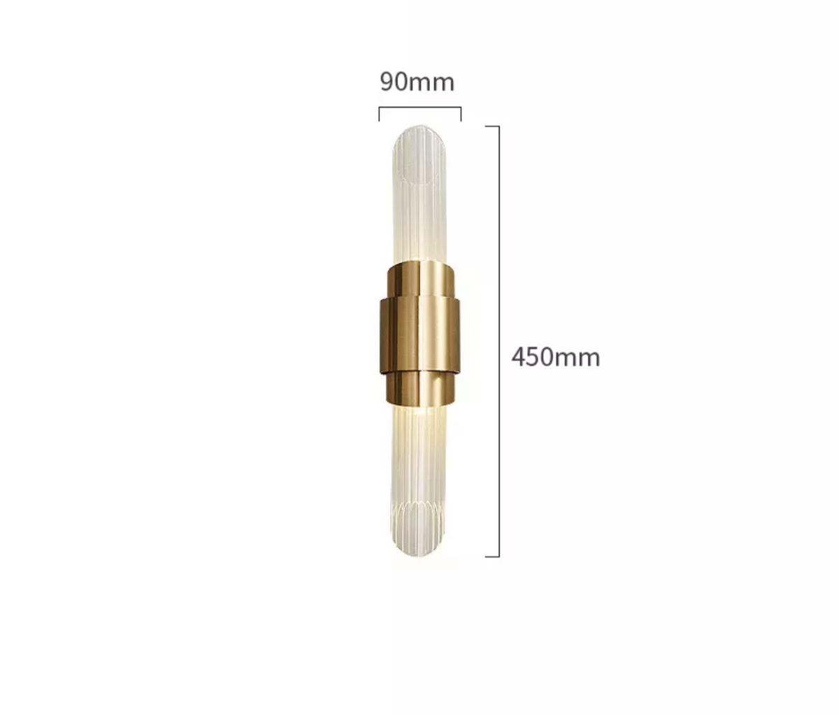Sabb Nightan Gold Wall lamp - Reflect Lighting