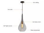 Freya Madrid Pendant Light- Smoky Grey/ Rose Gold/ Clear/ Cognac - Reflect Lighting