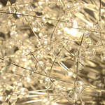 Snowflake Round/Rectangle Dandelion Branch Chandelier- Gold/Chrome/ Rose Gold - Reflect Lighting