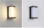 Garver Black LED Outdoor Wall Light - Reflect Lighting