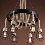 Drop Down Rope Chandelier