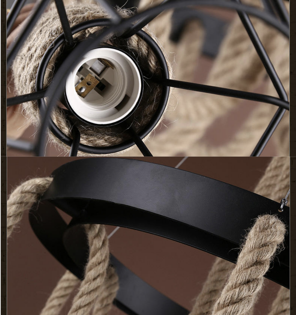 Drop Down Rope Chandelier