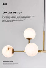Reese Osterhoudt Hanson Marble Chandelier