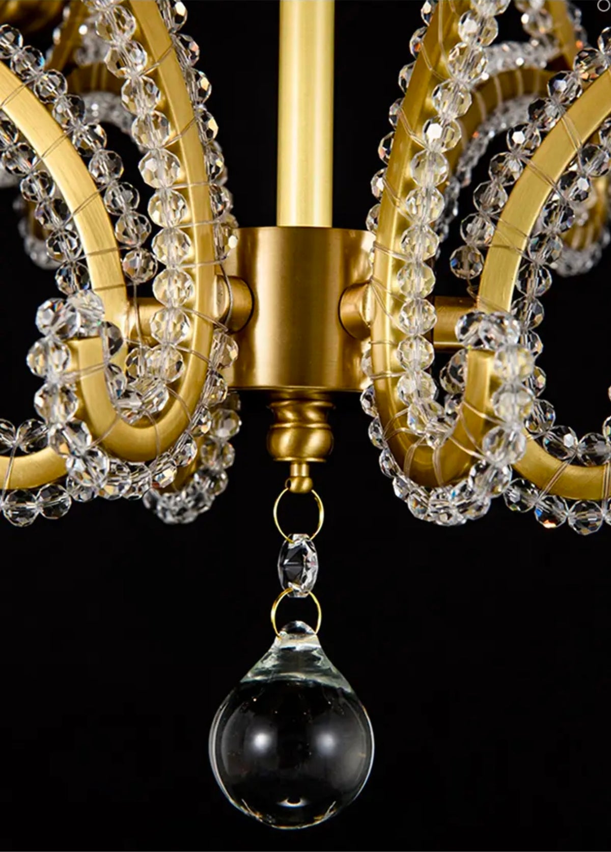 Rinnah Replogle Gold Chandelier