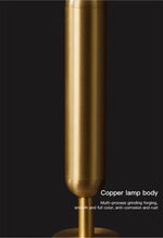 Showstead Marble Copper Pendant Light