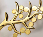 Dasher Deer Gold/Silver/Black Wall Lamp