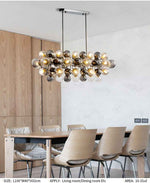 Elnora Antebi Chrome Chandelier