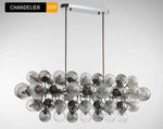 Elnora Antebi Chrome Chandelier