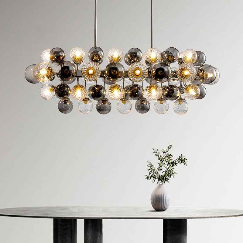 Elnora Antebi Chrome Chandelier
