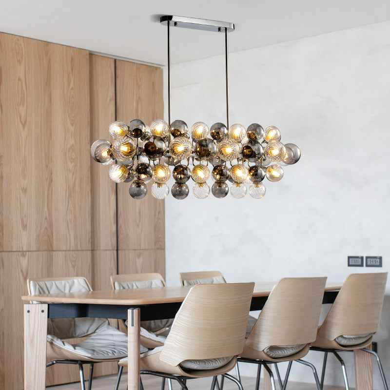 Elnora Antebi Chrome Chandelier