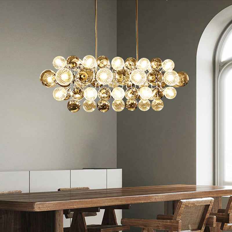 Elnora Antebi Chrome Chandelier