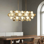 Elnora Antebi Chrome Chandelier