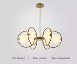 Graham Rhea Pendant Light- Milky White/Transparent - Reflect Lighting