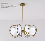Graham Rhea Pendant Light- Milky White/Transparent - Reflect Lighting