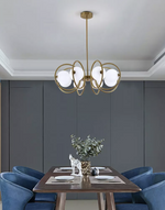 Graham Rhea Pendant Light- Milky White/Transparent - Reflect Lighting