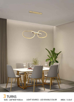 Rousselle Sylvain Gold Chandelier