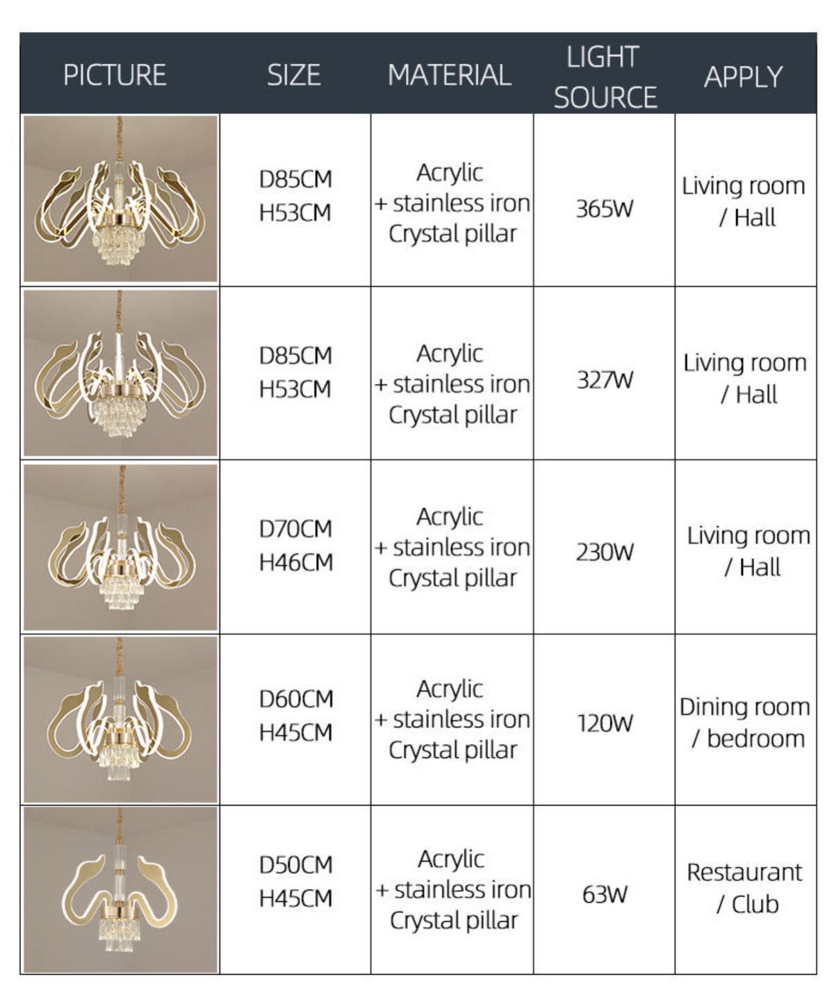 Susanna Selig Gold Mirror LED crystal Chandelier - Reflect Lighting