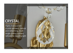 Bannister Golden Candle Wall Light - Reflect Lighting