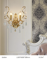 Bannister Golden Candle Wall Light - Reflect Lighting