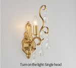 Bannister Golden Candle Wall Light - Reflect Lighting